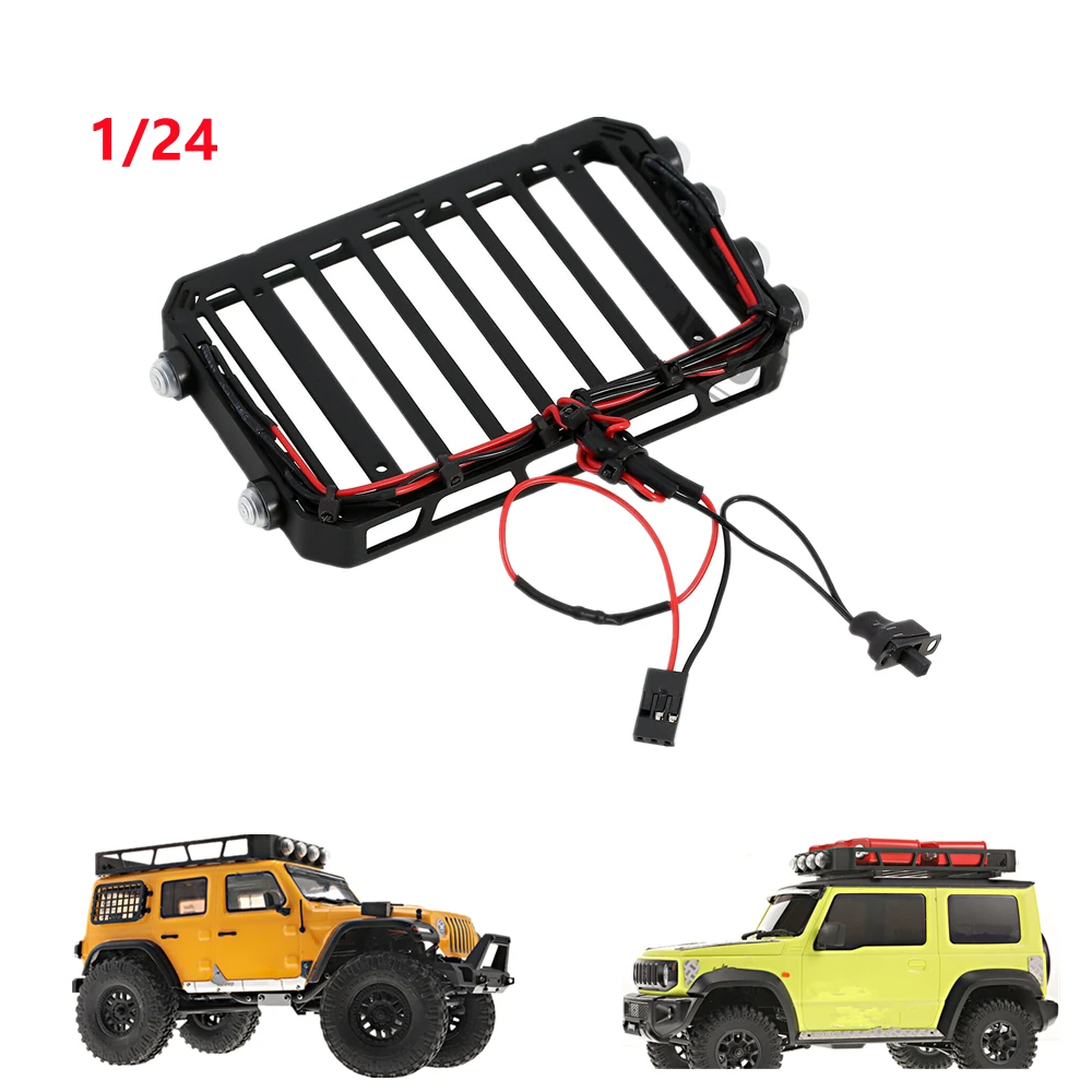 6-led Light Luggage Roof Rack Diy Kit 