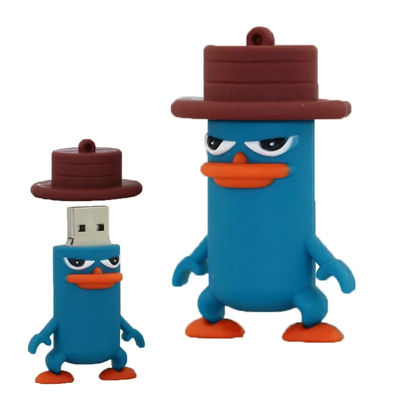 Cute Cartoon USB Flash Drive 64GB Animal Penguin Pen Drive 32GB Cat Owl Memory Stick 128GB 256GB External Storage for computer usb flash drive flash drive