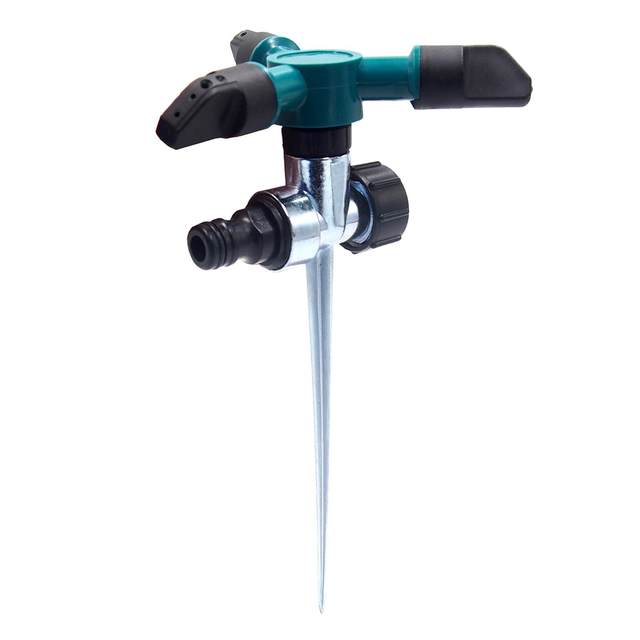 360 Rotating Lawn Sprinkler Garden Watering Yard Above Sprayer Irrigation