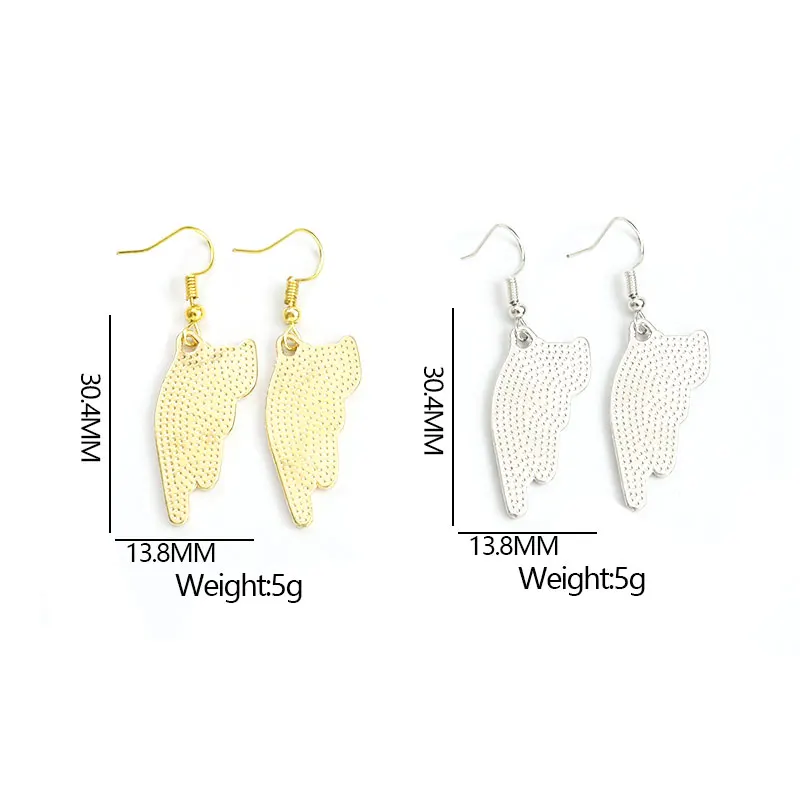 Hesroicy 1 Pair Pendant Earrings Sweet Personality Ear Decoration Funny  Cartoon Cat Girls Hook Earrings Jewelry Accessory 