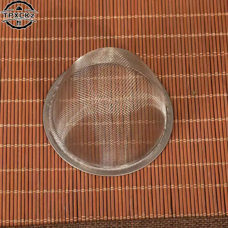 Tea Infuser Strainer Reusable Stainless Steel Mesh Teapot Tea Leaf Spice Filter Drinkware Kitchen Accessories Diameter 5.8-8CM tea strainer tea filter