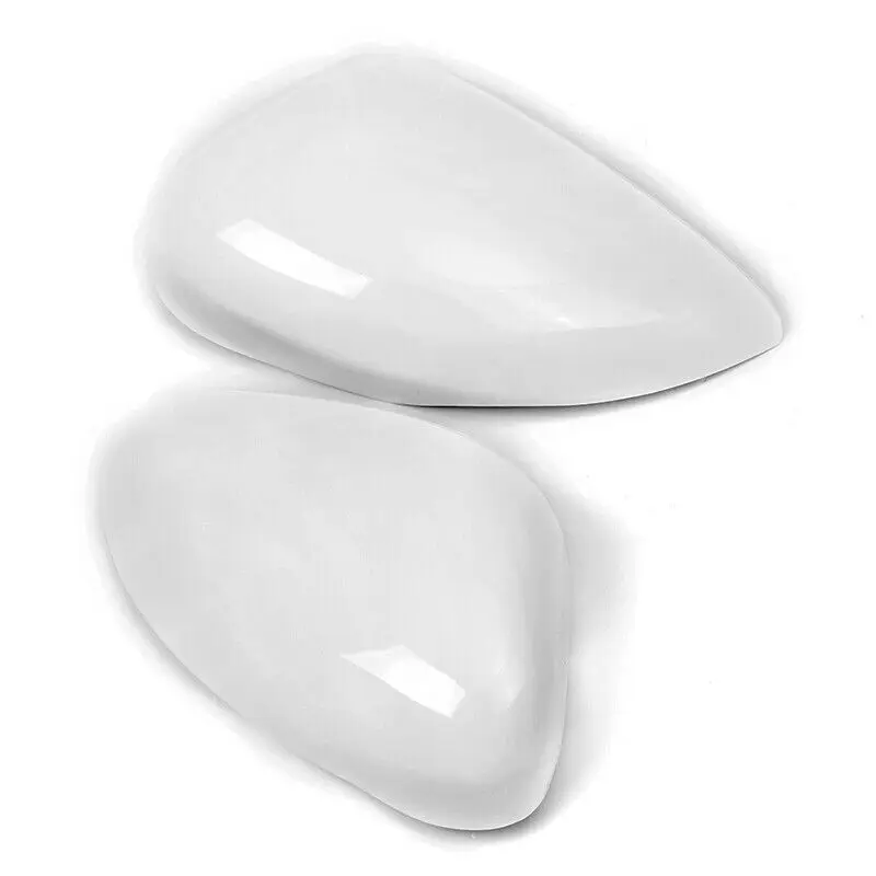 Pair Left & Right Side Wing Mirror Cover Cap Painted For Ford Fiesta MK7 2008-2017