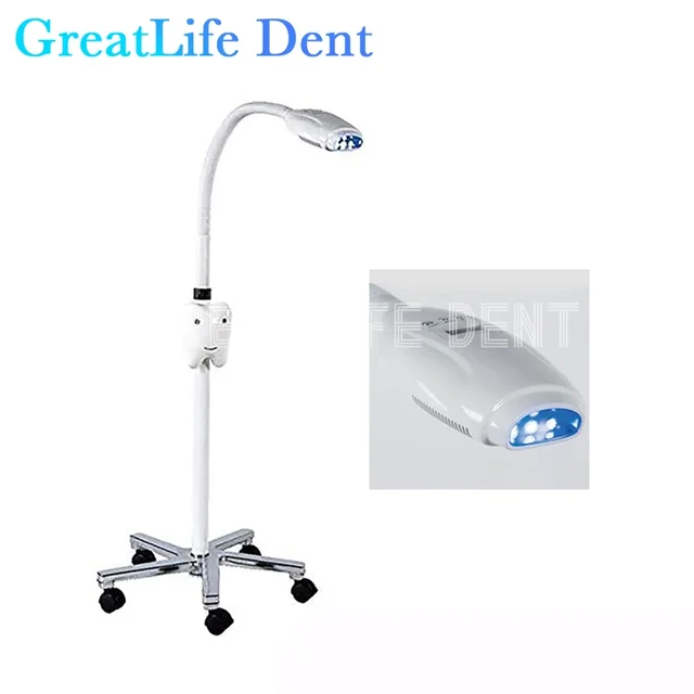 GreatLife Dent Professional Dental Teeth Whitening Machine Bleaching Accelerator LED Dentistry Equipment With Removable Holder