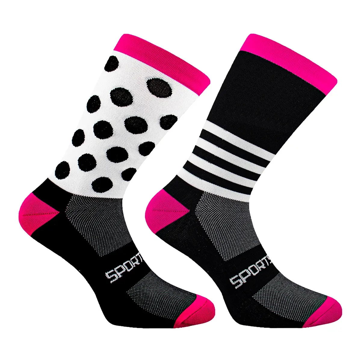 High-Performance Compression Socks - Durable, Breathable, Multi-Sport Use