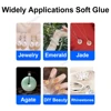 T8000 Precision Glue Jewelry Rhinestone Shoe Phone Repair DIY Adhesive Crystal Clothes Textiles Logo Patches Leather Fabric Bond 2