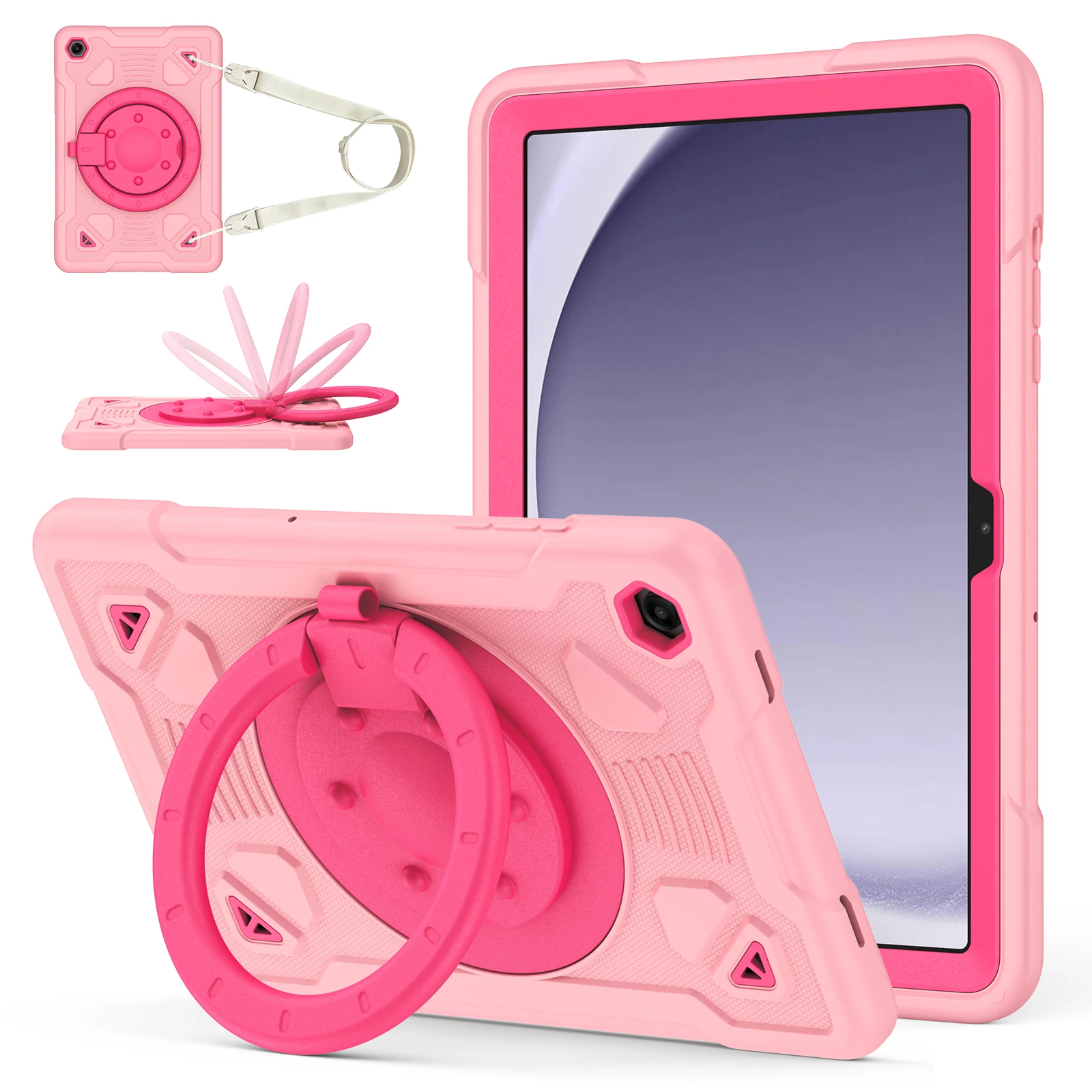 Vibrant Kids Tablet Case with Pen Tray and Enhanced Protection