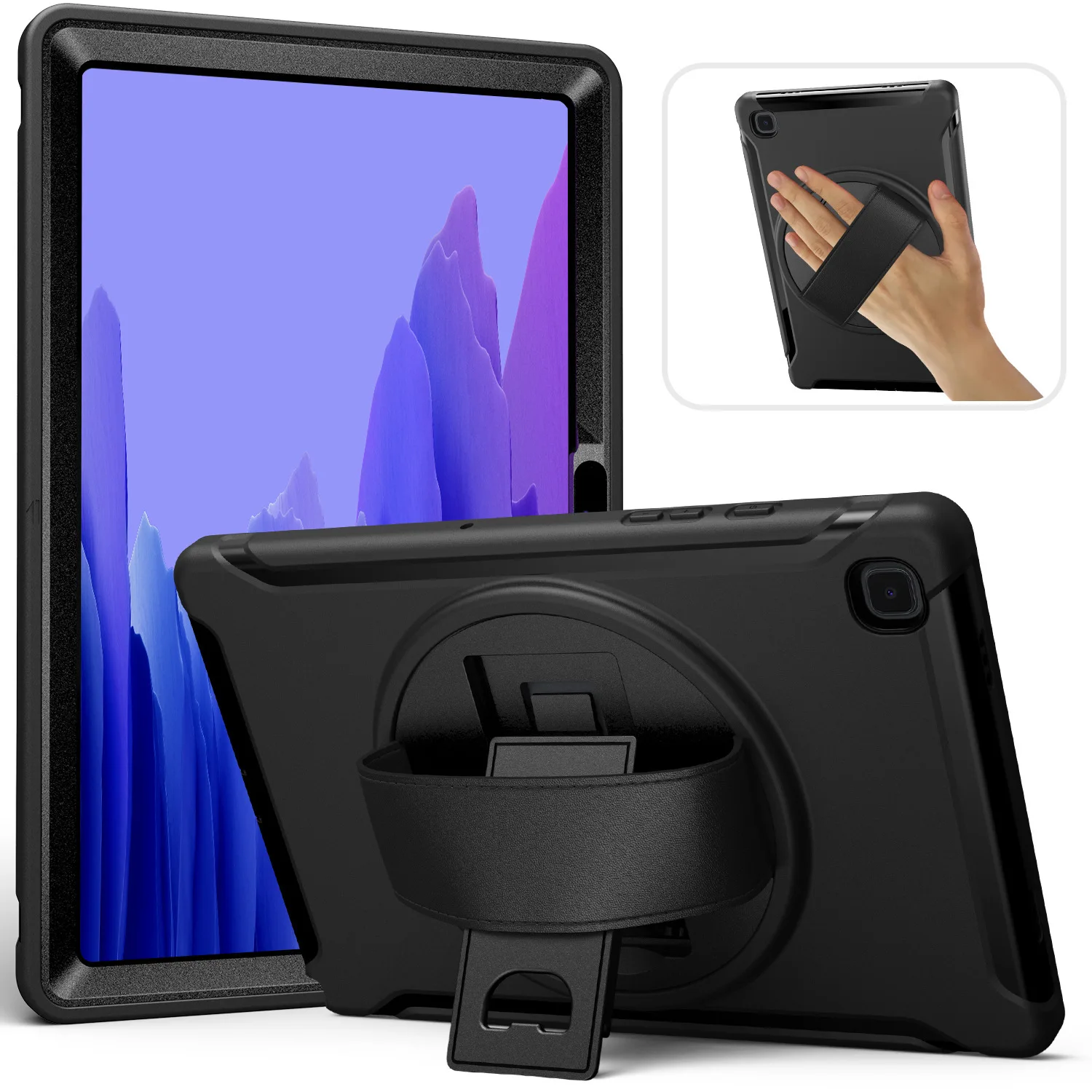 Heavy Duty Shockproof Kickstand Handle Case
