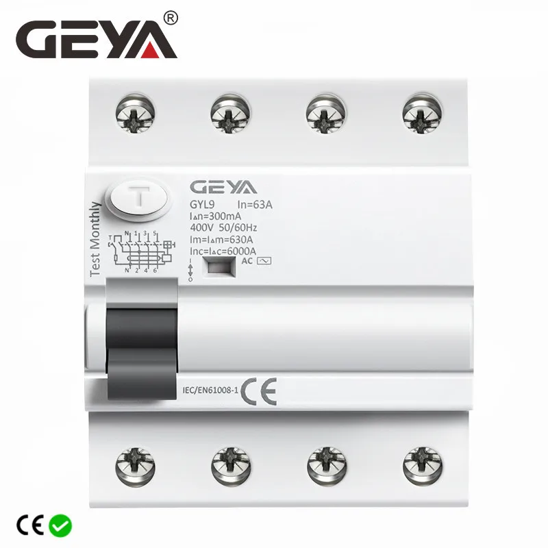 Tanio GEYA GYL9 AC wyłącznik różnicowo-prądowy elektromagnetycznego mechanizmu sklep