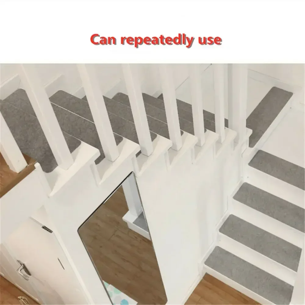 14Pcs/Set Floor Mat Stair Tread Carpet Non Slip