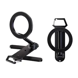 MagSafe Alloy Magnetic Holder - Versatile Phone Stand (Black)