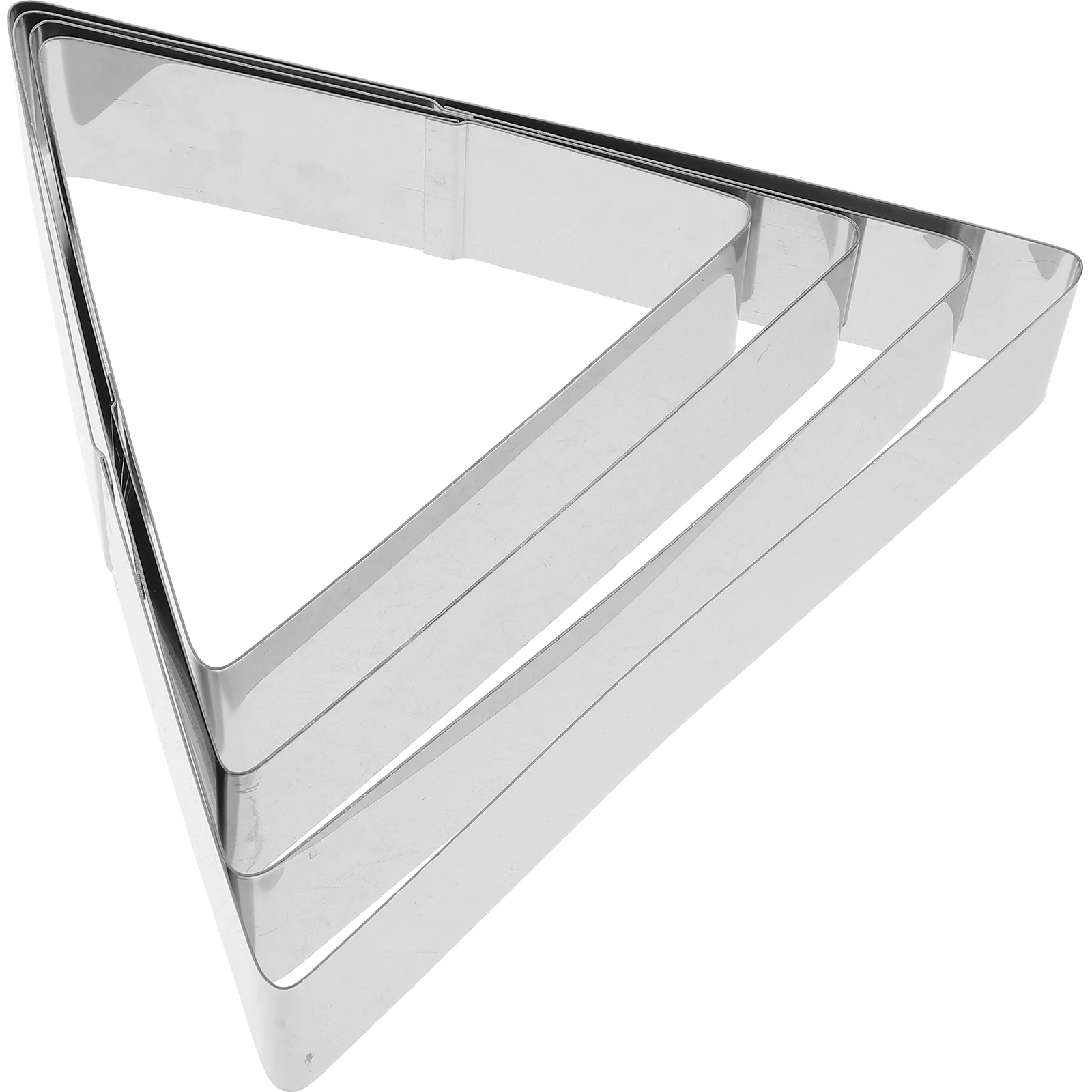

4pcs Triangle Pastry Mold Crumpet Tart Rings Mousse Mold for Baking Muffin Baking Supplies