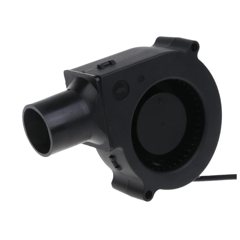 BBQ Air Blower Smelting Metal Fan 12V 2500R 5.5x2.1mm Input 27mm Air Tube for Barbecue Picnic Camping Fire Stove Fans air blower bbq fan barbecue blower