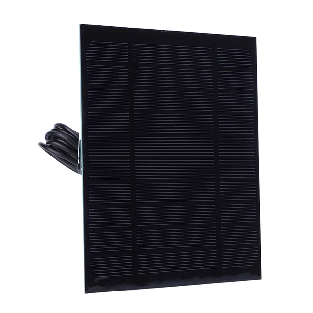 3.5W 5V Solar Charging Panel Waterproof USB Solar Panel Charger Lightweight Solar Charger for Battery Phone Charging 4