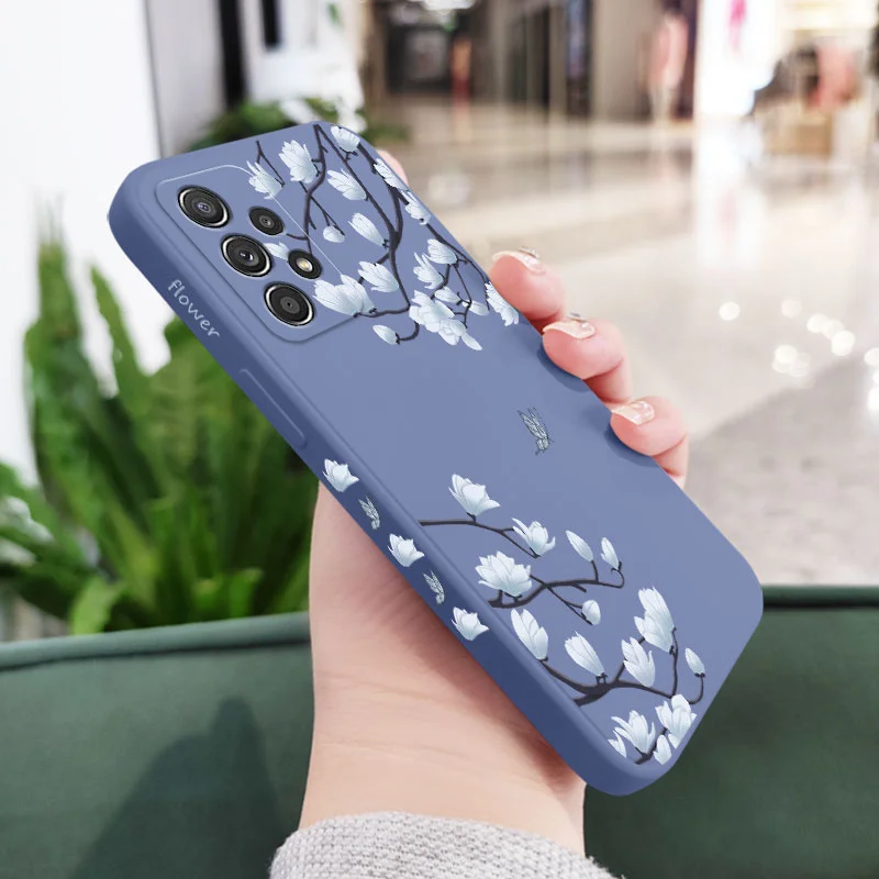 Tree Branch Case For Samsung A16 A06 A54 A34 A14 A15 A25 A35 A55 A04 A24 A73 A53 A33 A13 A03S  A72 A52 A42 A32 A22 A12 4G 5G 6