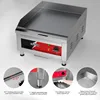 Electric Countertop Griddle,Flat Top Griddles with Non-Stick 2/5"Thick Iron Cooking Plate for Restaurant and home use-120V/1750W 4