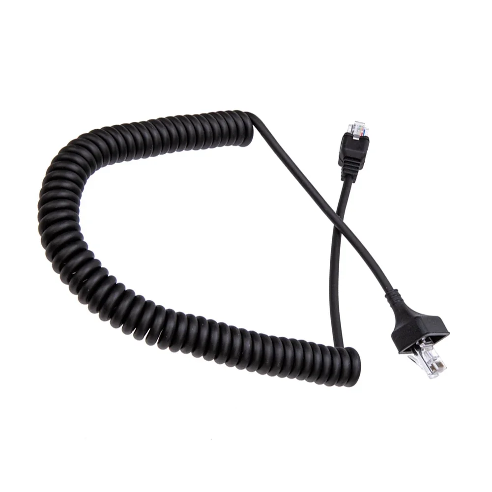 8 Pin Handheld Speaker Cable Easy To Install Mobile Radios Mic Cable Walkie Talkie Parts for KMC-30 for Kenwood KMC-32 KMC-35
