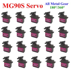 Enhanced All - Metal Gear Micro Servo - Precision Control for RC Vehicles and Robotics (10pcs 180 Degree)