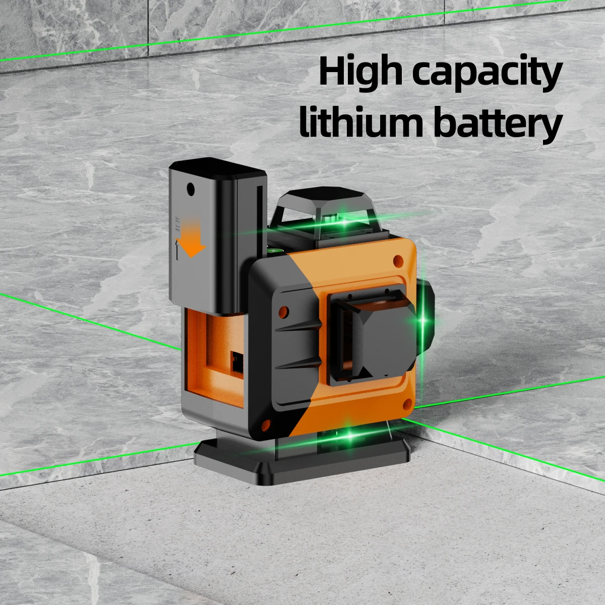 16 Lines 4D Green Laser Level Self-Leveling 360 Degre Horizontal And Vertical Cross Lines Green Laser Line laser level