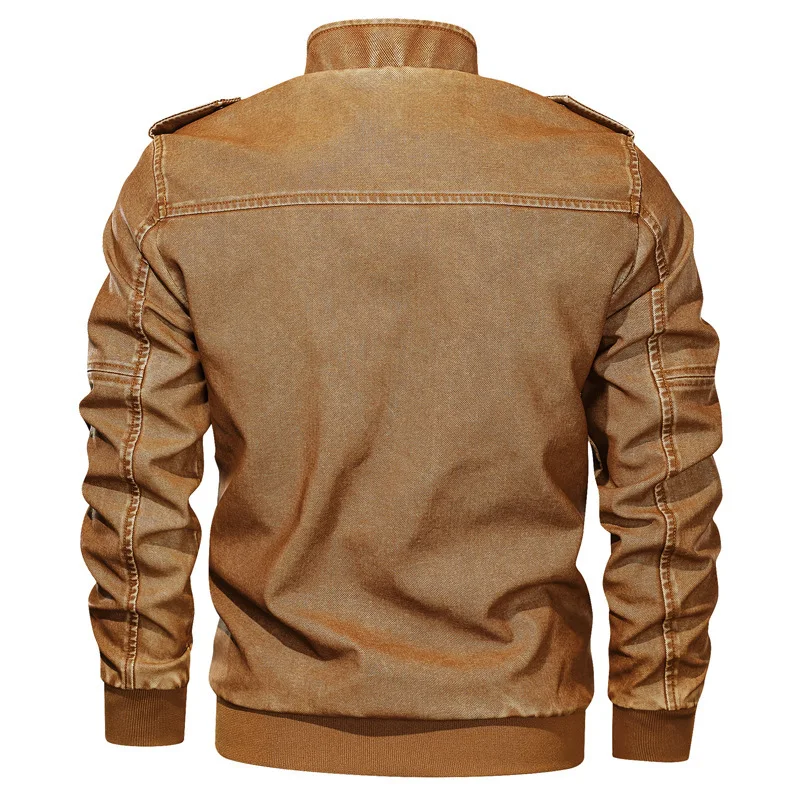Mens PU Leather Jacket Men Fashion Motorcycle Jackets Mens Causal Oversized Cotton Casual Black Blue Jacket Man Outerwear Coat leather jackets men winter jacket