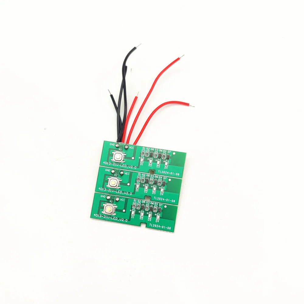Für Makita Lithium-Batterie Display 5S 18 V 21 V Bohrmaschine Schraubendreher Batterie Kapazität Anzeige LED Display 18650 Batterien – Detail 10