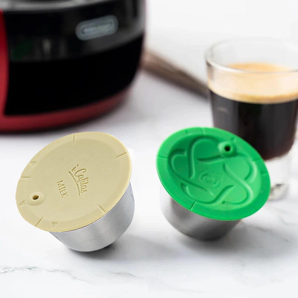 Reusable Coffee Capsules Brand Upgrade for Dolce Gusto Filter More