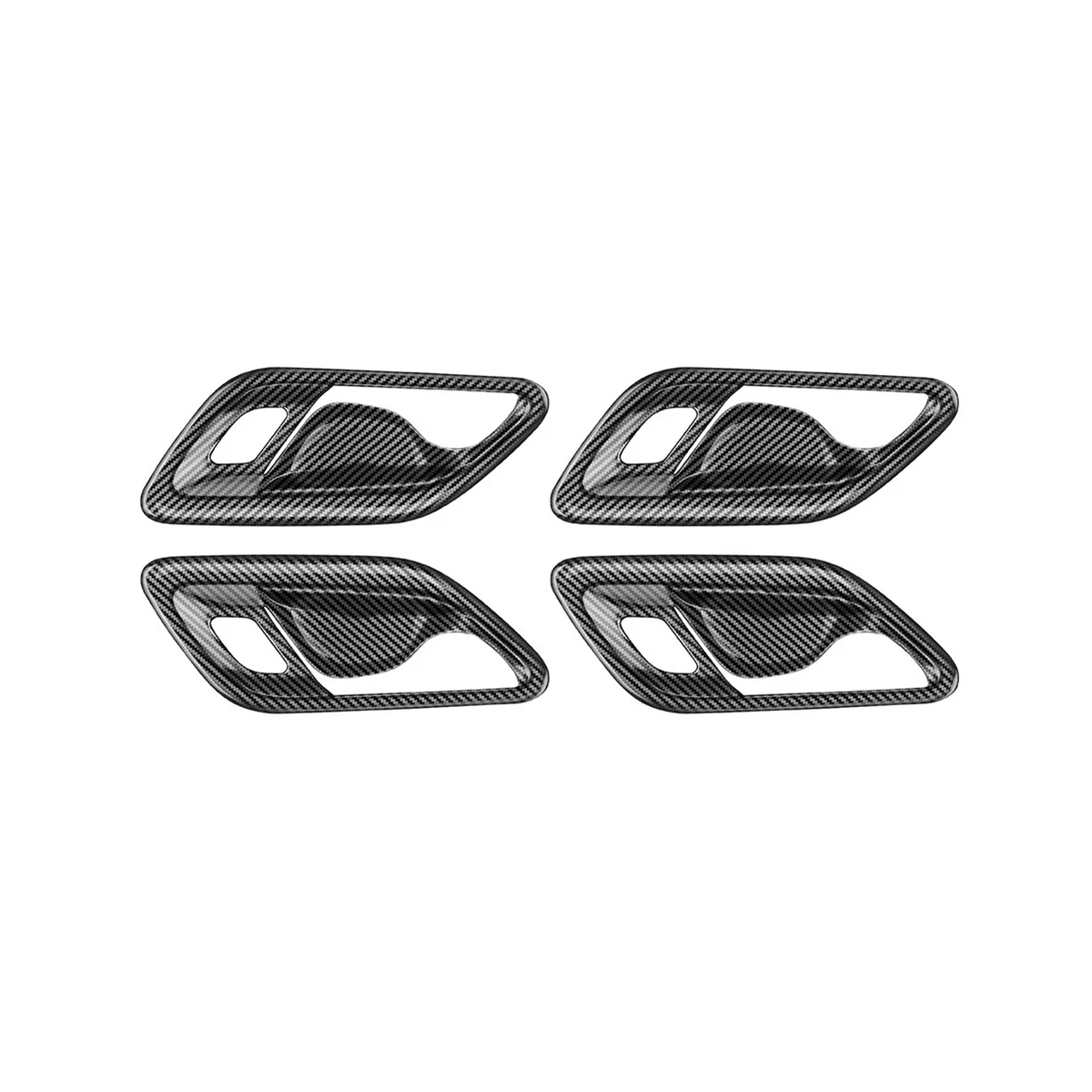 

Carbon Fiber Style Inner Handle Frame Inner Door Bowl Stickers Interior Decorative Stickers for Chevrolet Suburban 2023