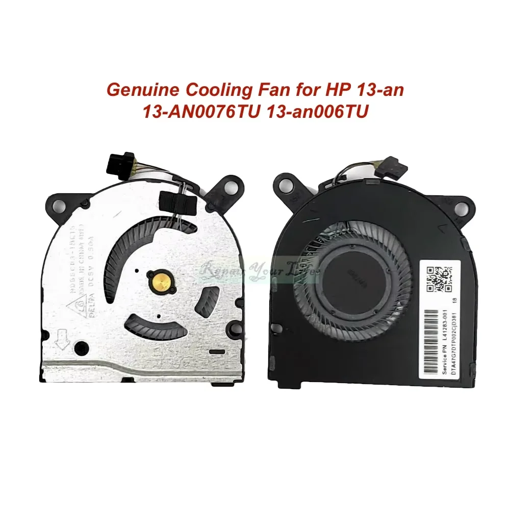 HP 파빌리온 13-AN 13-AN0076TU AN006 TPN-Q214 ND55C03-18C15 L41283-001 컴퓨터 PC 팬용 CPU 노트북 냉각 팬 쿨러