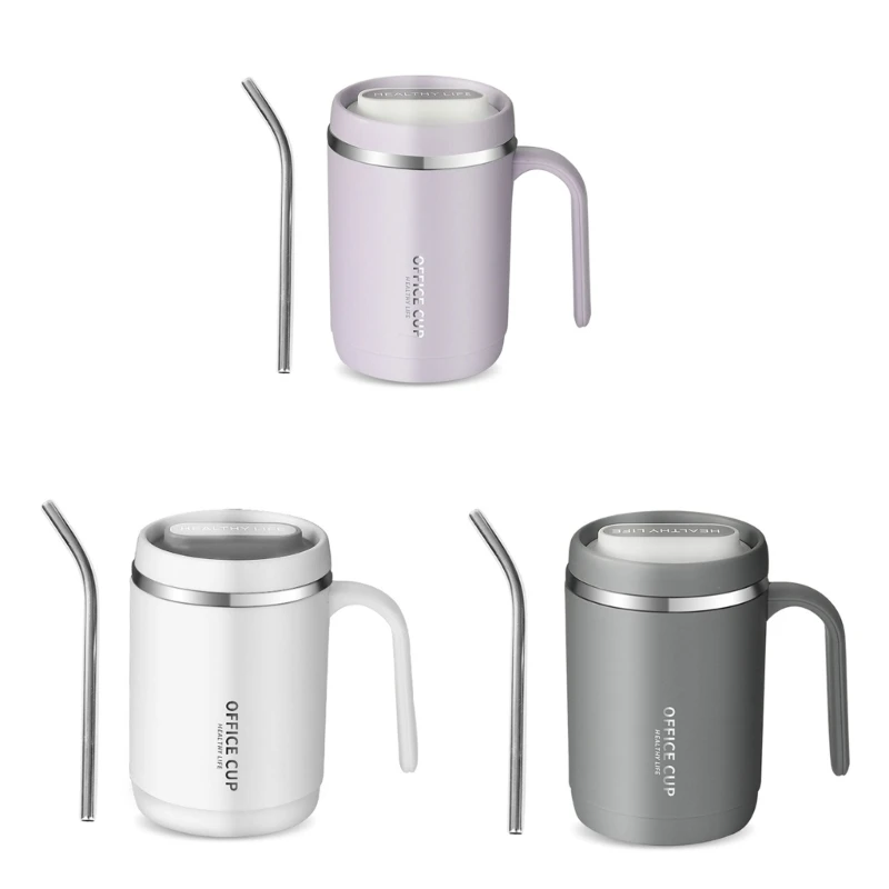 

Stainless Steel Thermal Coffee Mugs Coffee Bottle Perfect Gift for Coffee Lover F0T4