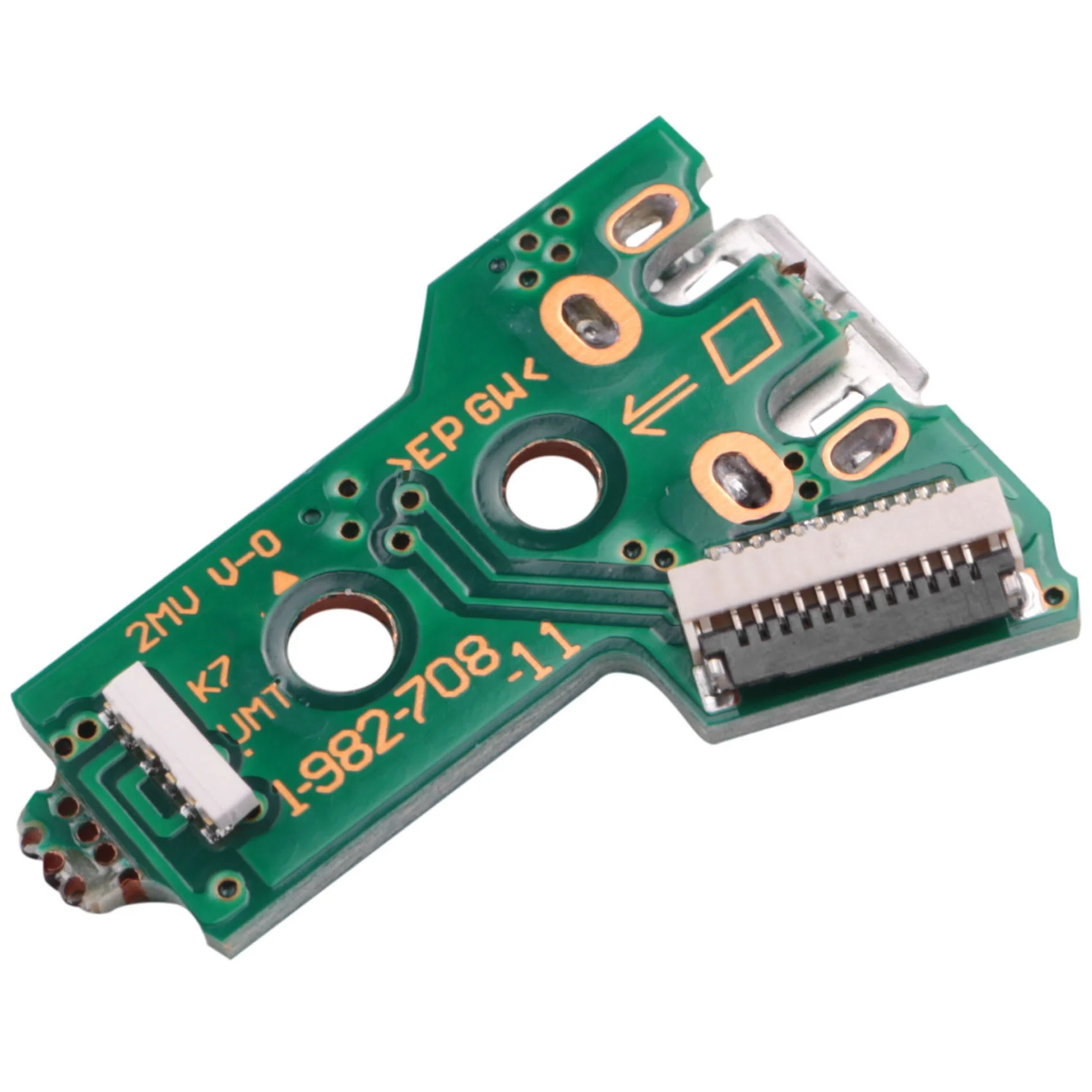 JDS-055 Ps4 컨트롤러용 USB 충전 포트 보드(12핀 플렉스 케이블 포함)