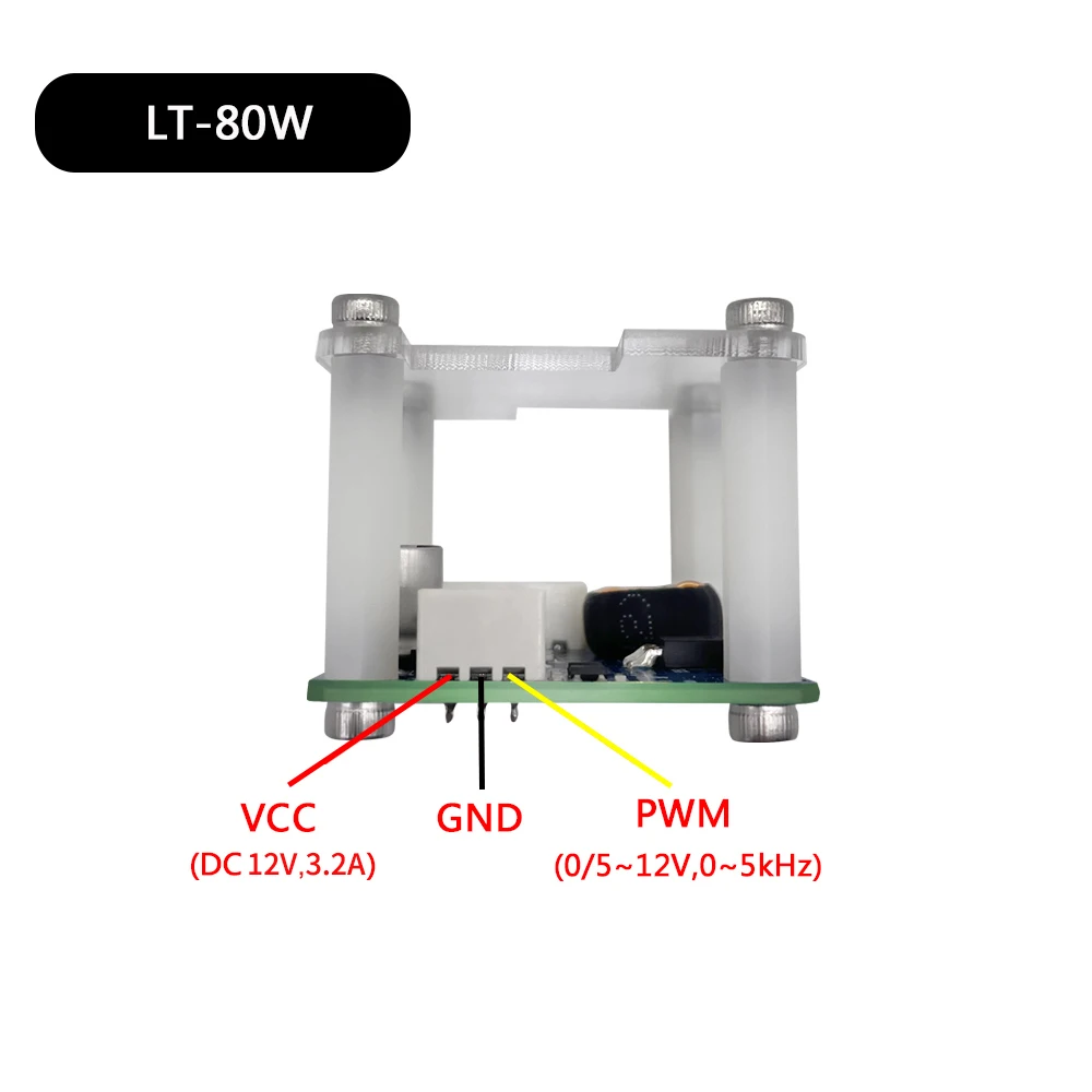 LASER TREE 20W 40W 80W Laser Driver for Laser Engraving Module Cutting Head Engraver Wood Working Tools Accessories Woodworking Tools Woodworking Tool Laser Module Laser Machine Spare Parts