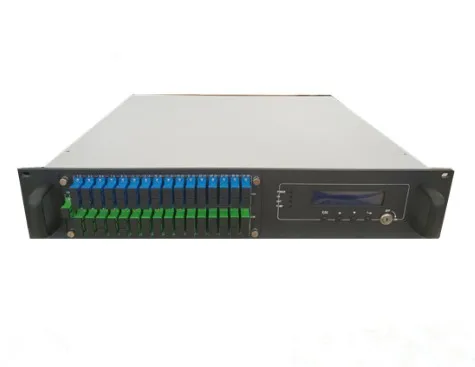 

V-FTTH WDM EDFA 4 8 16 32 ports 1550nm CATV optical amplifier high power multi-port fiber optic equipment