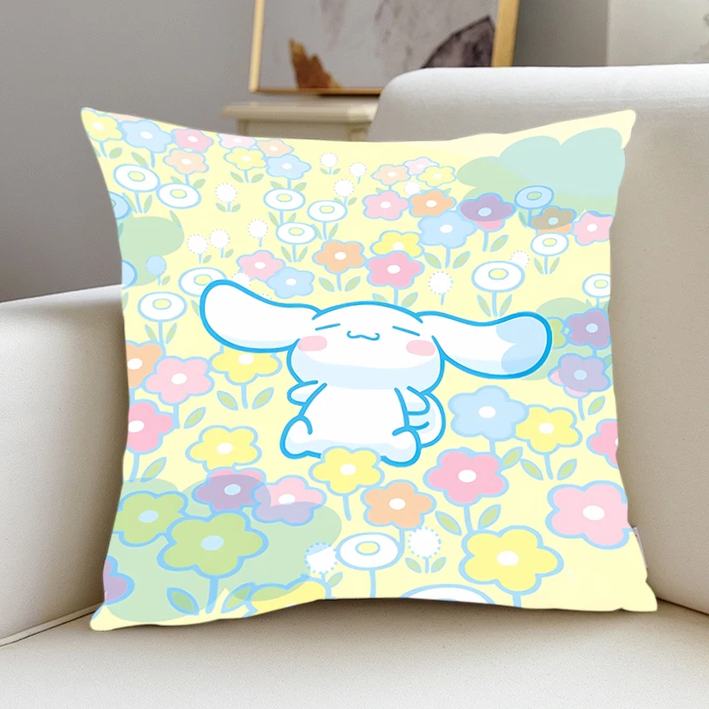 

New Pillow Slips Pillow Cinnamoroll Covers Bedding Comfortable Cushion Good For Car High Quality Pillow Cases Sanrio Home Decor