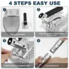 Metal Detector Shovel Beach Sand Scoop 304 Stainless Steel Scoop with Handle Tool Gold Detector Treasure Hunting Shovel Tool 3