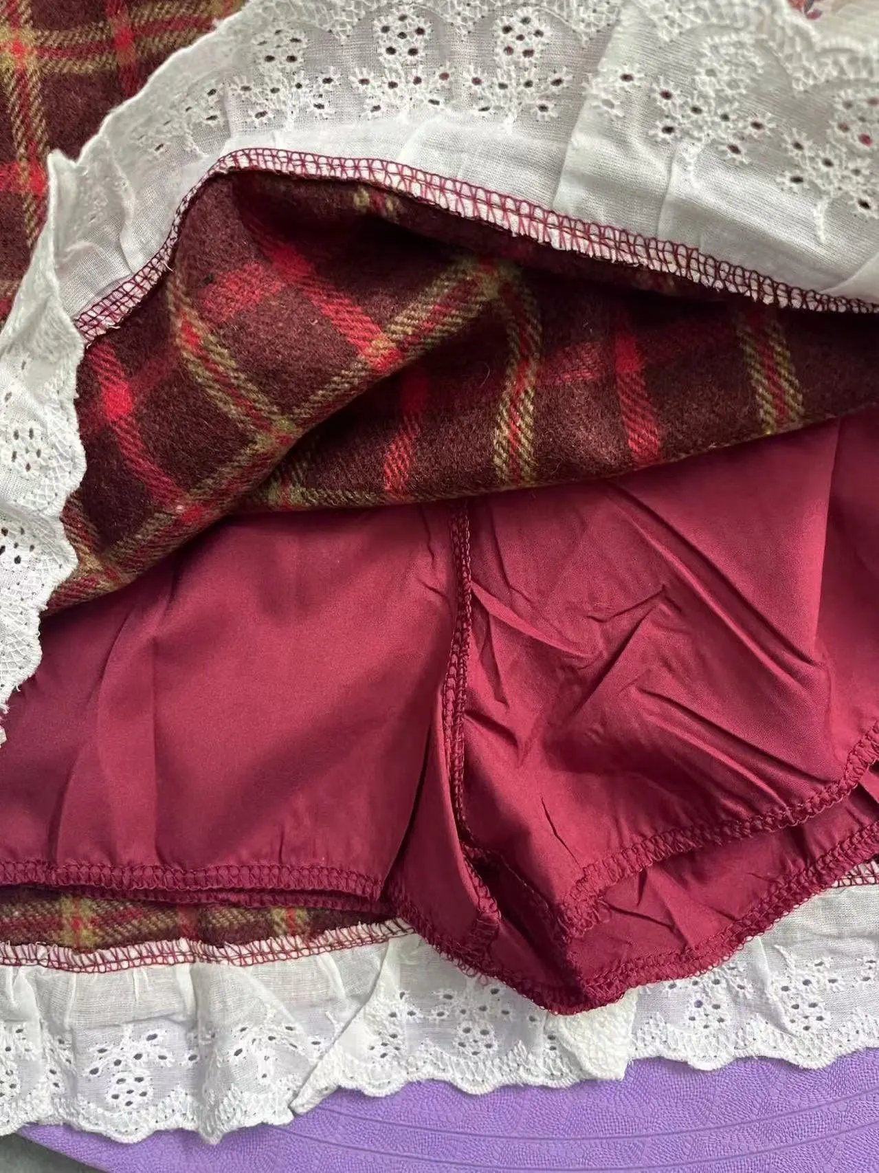 Plaid Mini Skirt - Preppy Aesthetic photo review
