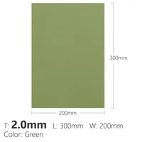 20X30CM 2mm Thick Kydex Thermoplastic Forming Sheet For Making Tactical Sheath Holster Scabbard DIY Material 2