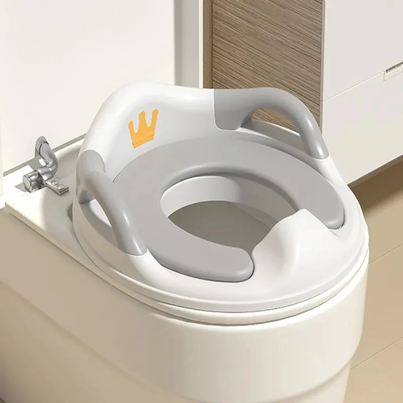 

Portable Baby Potty Training Seat for Boys Girls with Handles Fits Round & Oval Toilets Non-Slip with Splash Guard Children's WC