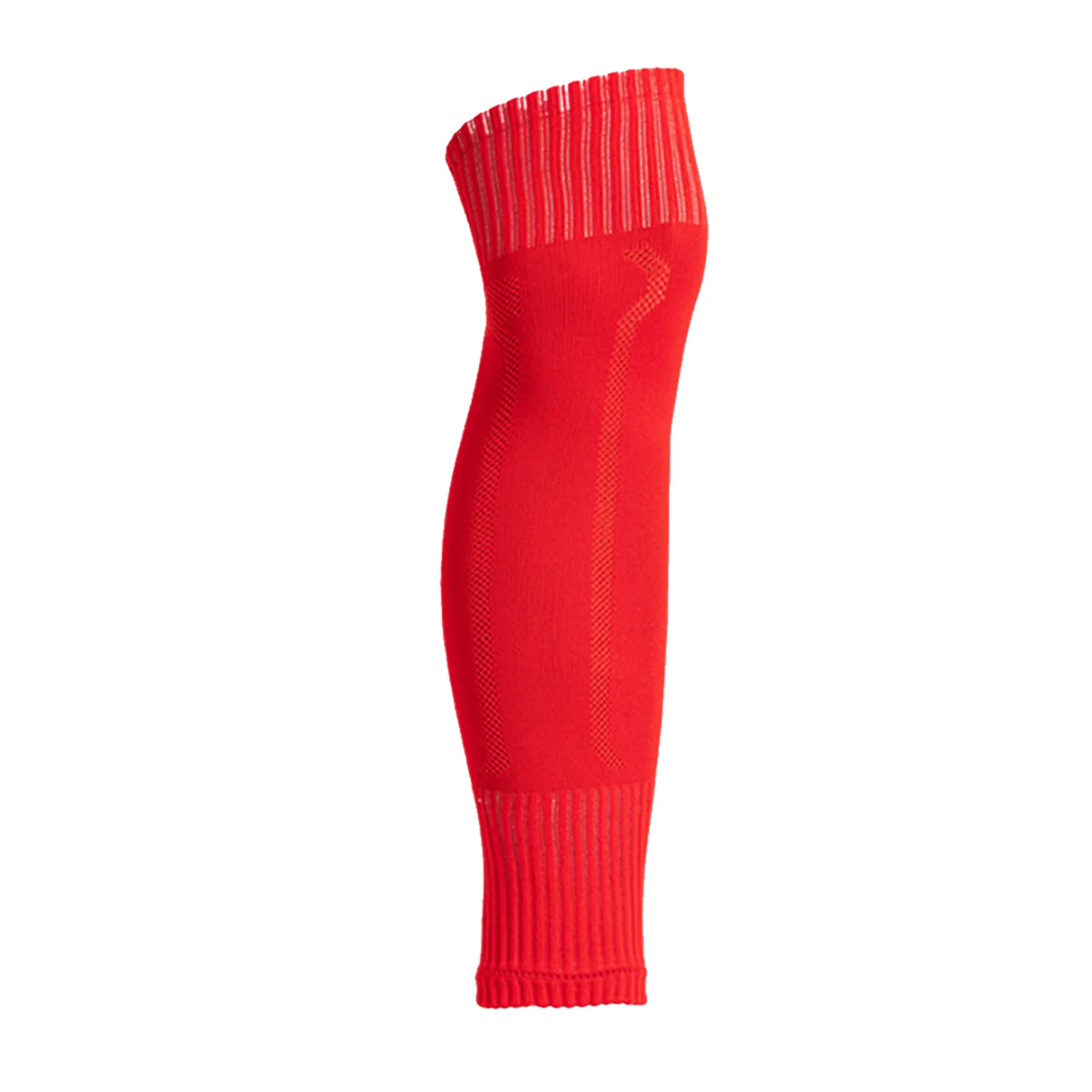 Calzini per gambe da calcio, ginocchiere sportive traspiranti traspiranti, protezione per ginocchio articolare, copertura per calzini al polpaccio