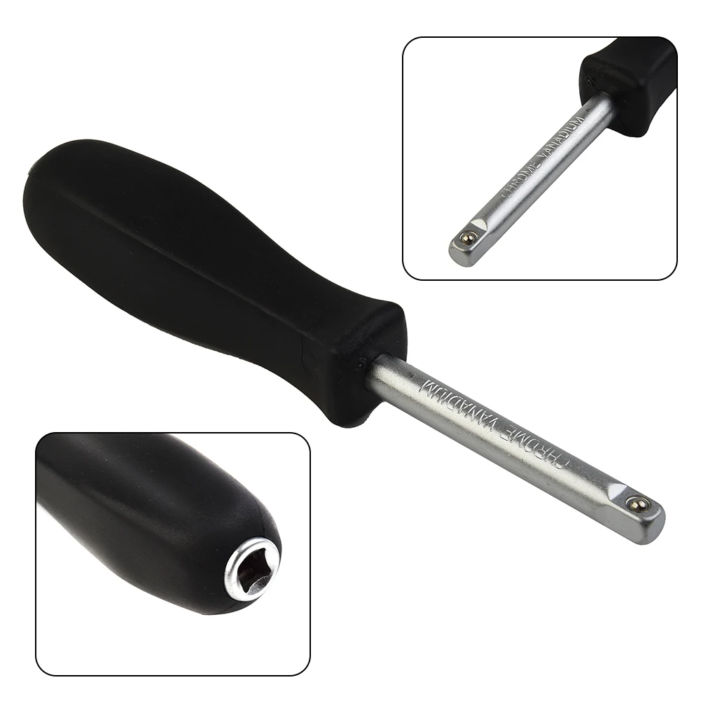 

1/4 Inch 6.3MM Dual-Purpose Afterburner Socket Screwdriver Tail Hole Shank Square Rod Spinner Sleeve Hardware Accessories