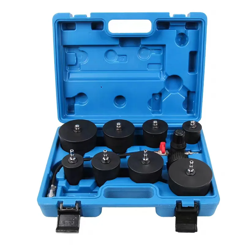 9PcsTurbo System Leakage Tester Turbocharger Air Pressure Guage Cooling