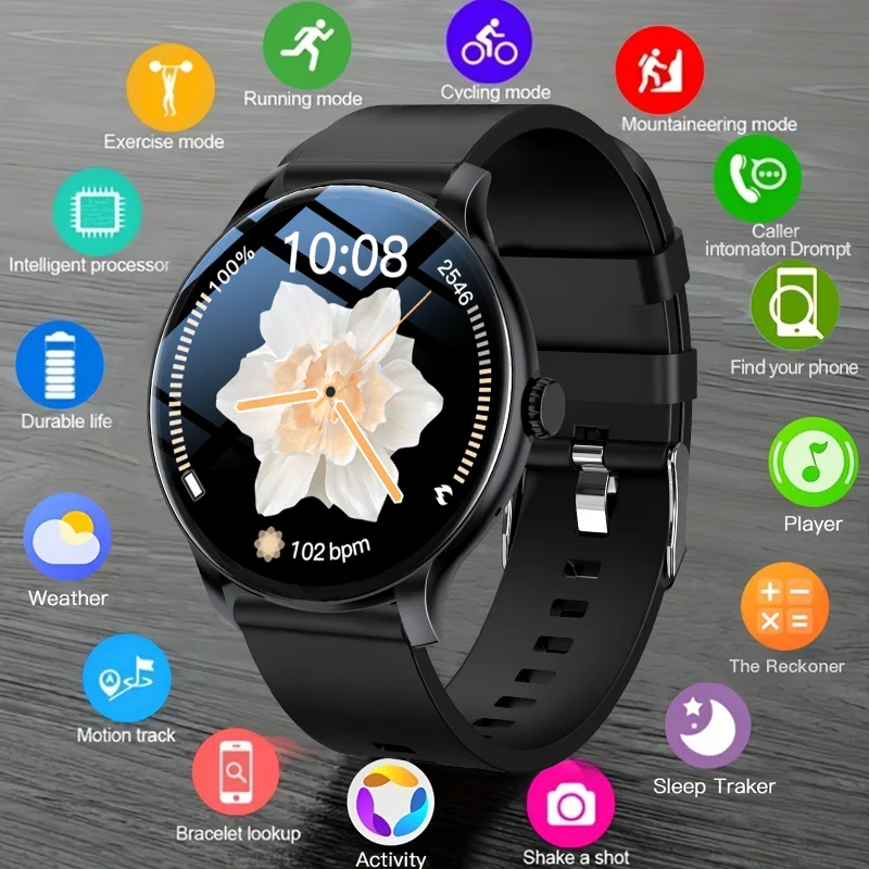 LAXASFIT 2025 New Smart Watch Bluetooth Talk 1.52-inch Touch Screen Men's Sports Watch Smart Watch Women's Holiday Gift