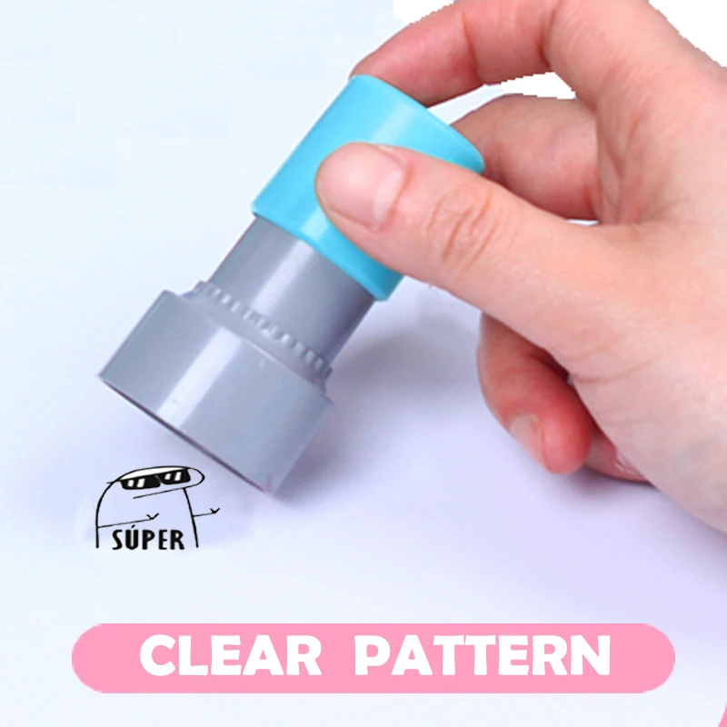 Teaching Tools Encourage Stamp For Kids Primary Student Kindergarden Motivation Gift French Praise Reward Stamps Self-inking