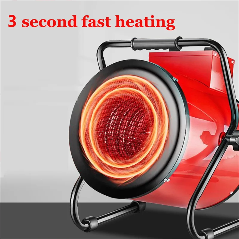 Home Electric Heater for Room Industrial Heater Commercial Energy-saving  Hot Air Fan Heater Fast Heating Power Saving High Power