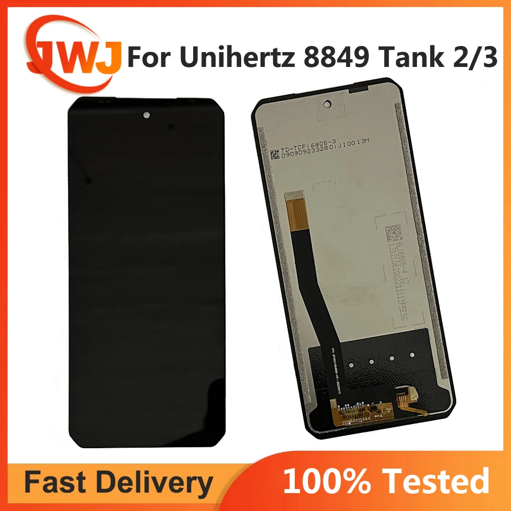 Nuovo Digitalizzatore Testato Da 6.79 Pollici Per Unihertz 8849 Tank 2 Tank 3 Cell Phone 2460*1080 Display Lcd Con Gruppo Touch Screen