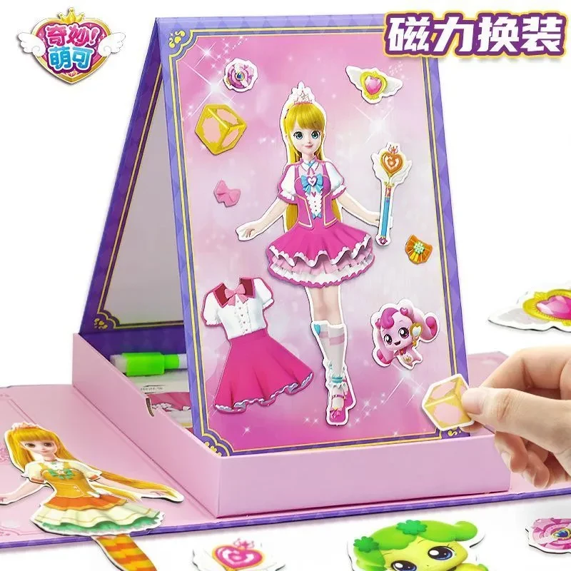 

Anime Catch Teenieping Princess Interchangeable Magnetic Puzzle 캐치 티니핑 Children Advanced Toys Puzzle Peripheral Toy Girls Gift