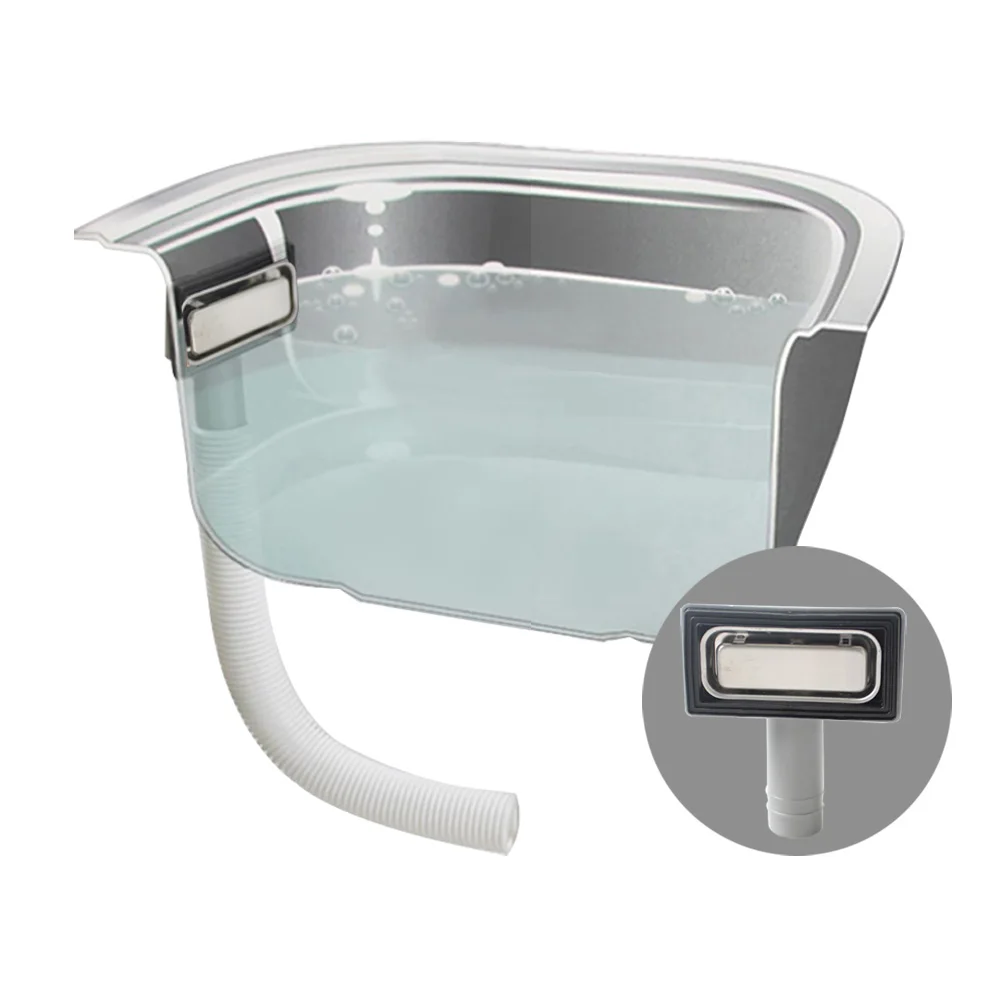 Talea Square shape Sink Anti-overflow Device Sink Overflow Pipe for Kitchen sink overflow cover,overflow drain cover