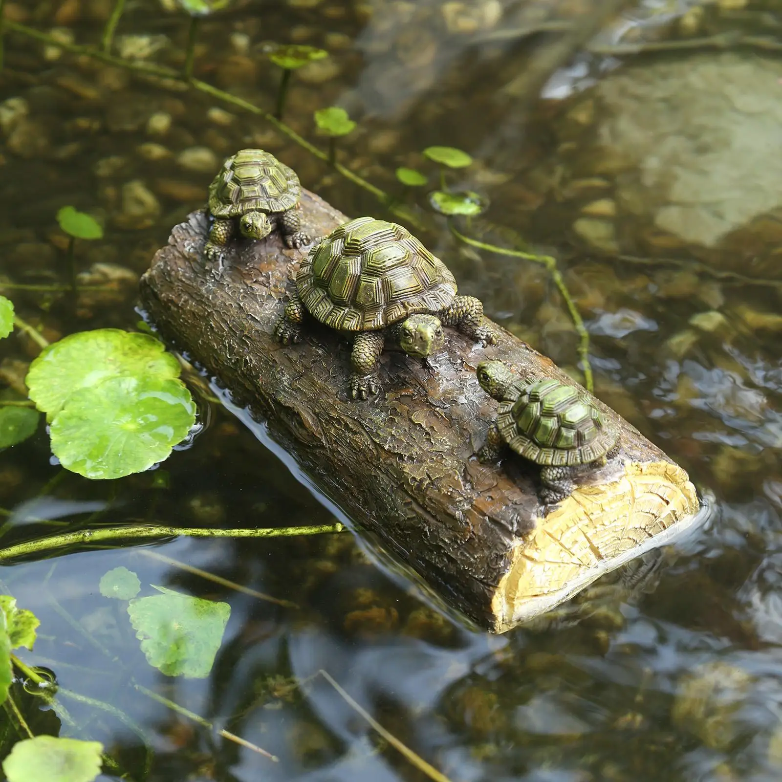 

Turtle Floating Ornament Animal Figurines Fairy Garden Statue Decor Tortoise