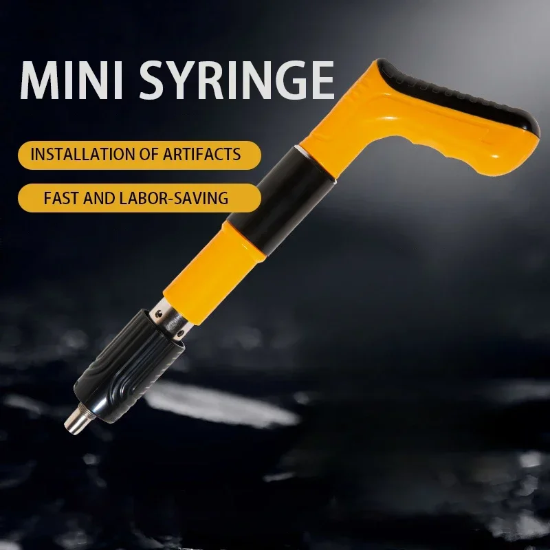 Mini Handheld Powerful Metal Processing Pulling Concrete Nail Gun Steel Rivet Tool Concrete Wall Anchor Line Slotting Device