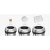 simplehuman 115 Liter / 30 Gallon Bullet Open Top Trash Can Commercial Grade Heavy Gauge, Brushed Stainless Steel 5