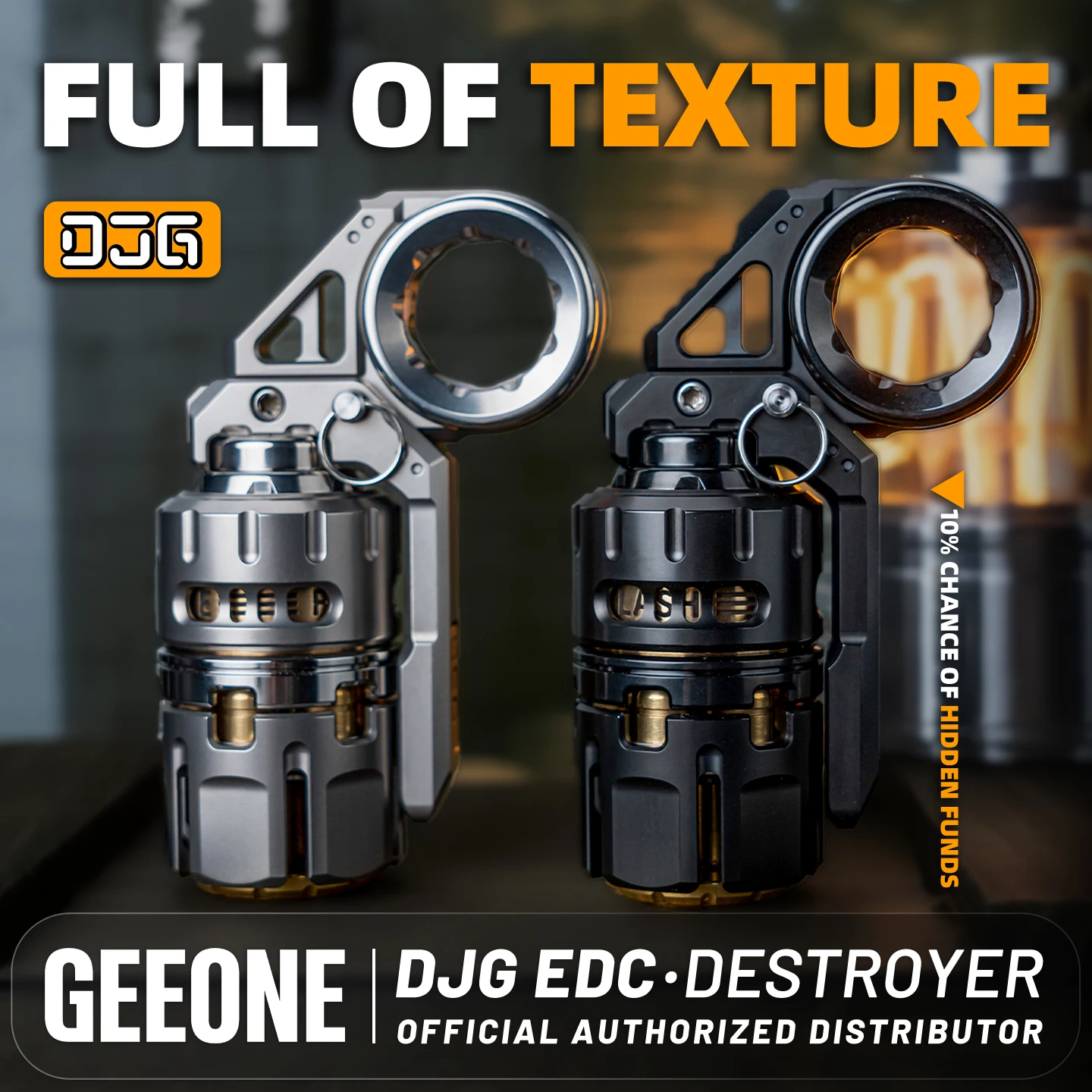 DJG デストロイヤー EDC フィジェットトイ ブレイカー