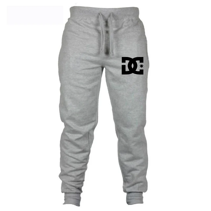 2022 New DC Design Printed Long Sweatpants Leisure Loose Jogging Men's Pants Fashion Men's Drawstring Elastic Sweatpants S-4XL khaki jeans